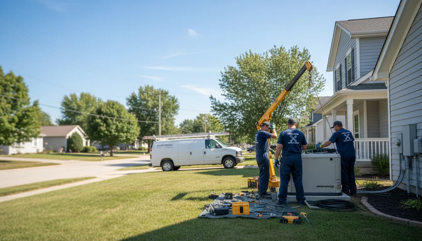 Generator Installation in Barrackville, WV near me